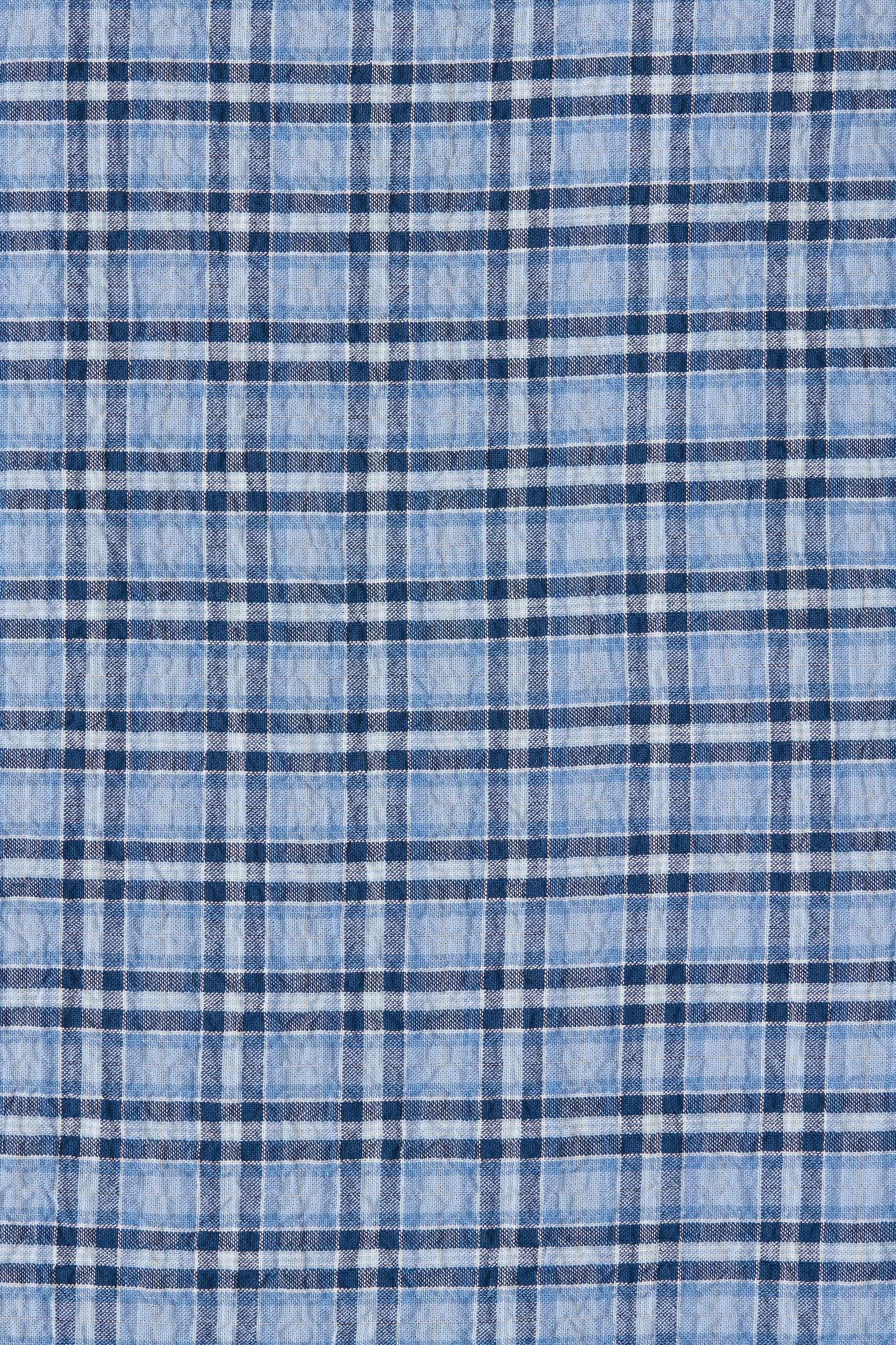 Agora Skirt Vintage Blue Check - Image 5