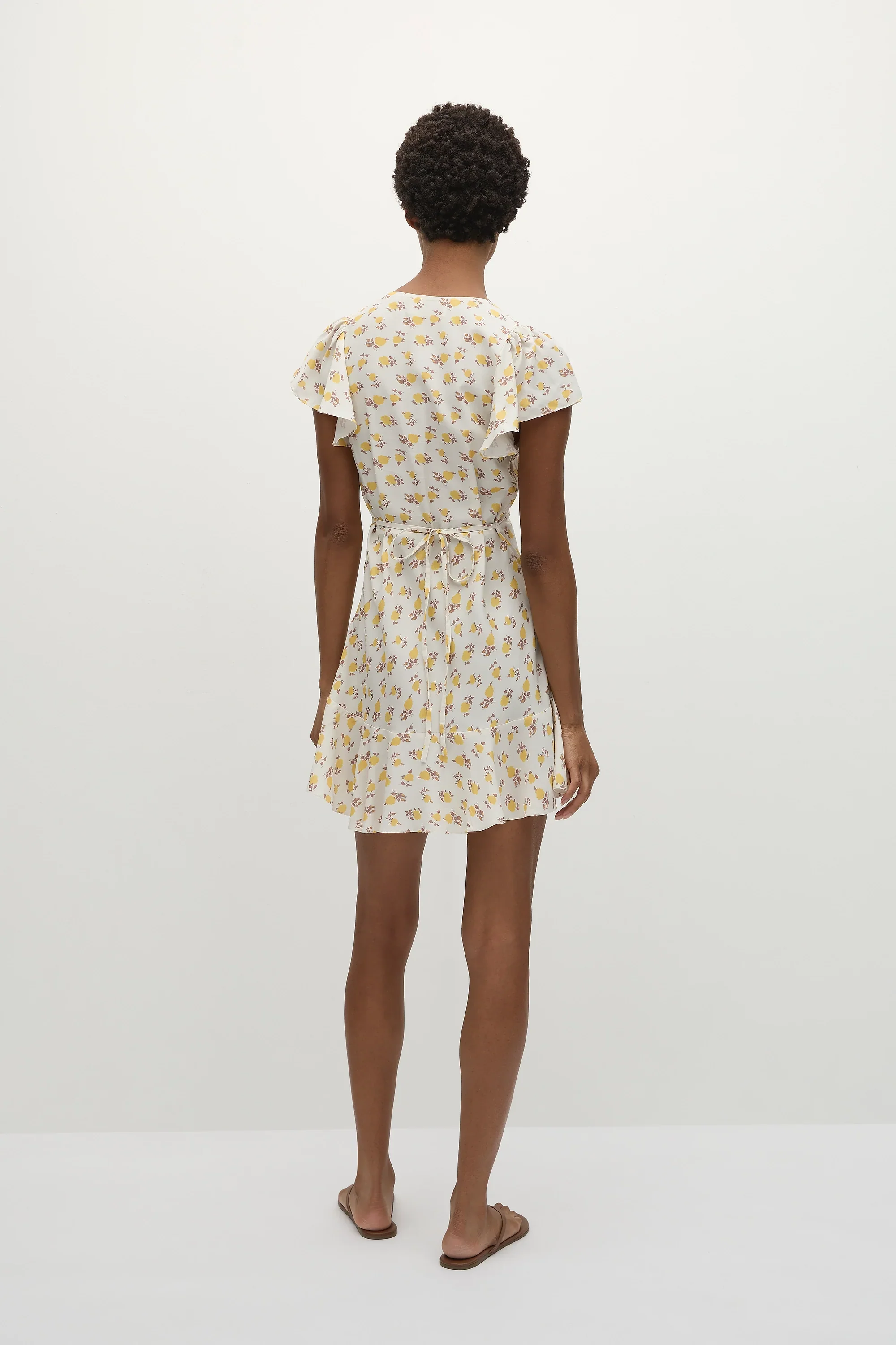 Alba Mini Dress Hazy Rose Canary - Final Sale - Image 4