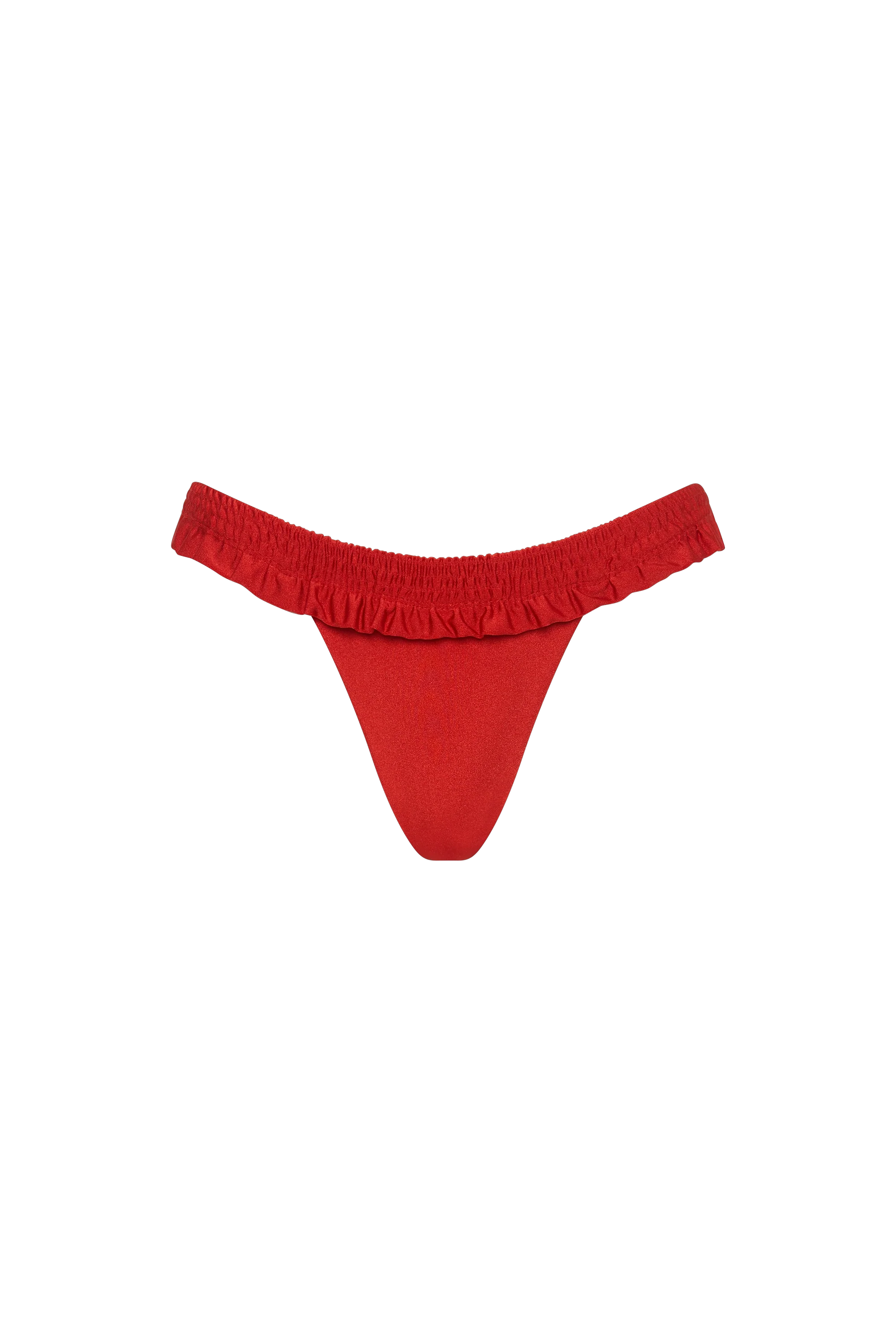 Alma Bikini Bottom Scarlet - Image 6