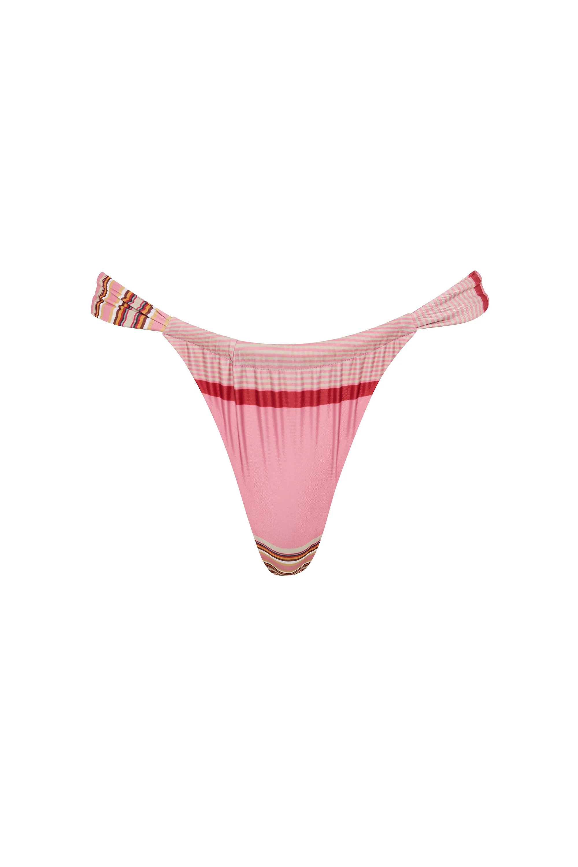 Andez Bikini Bottom Barragan Stripe Dusty Mauve - Final Sale - Image 6