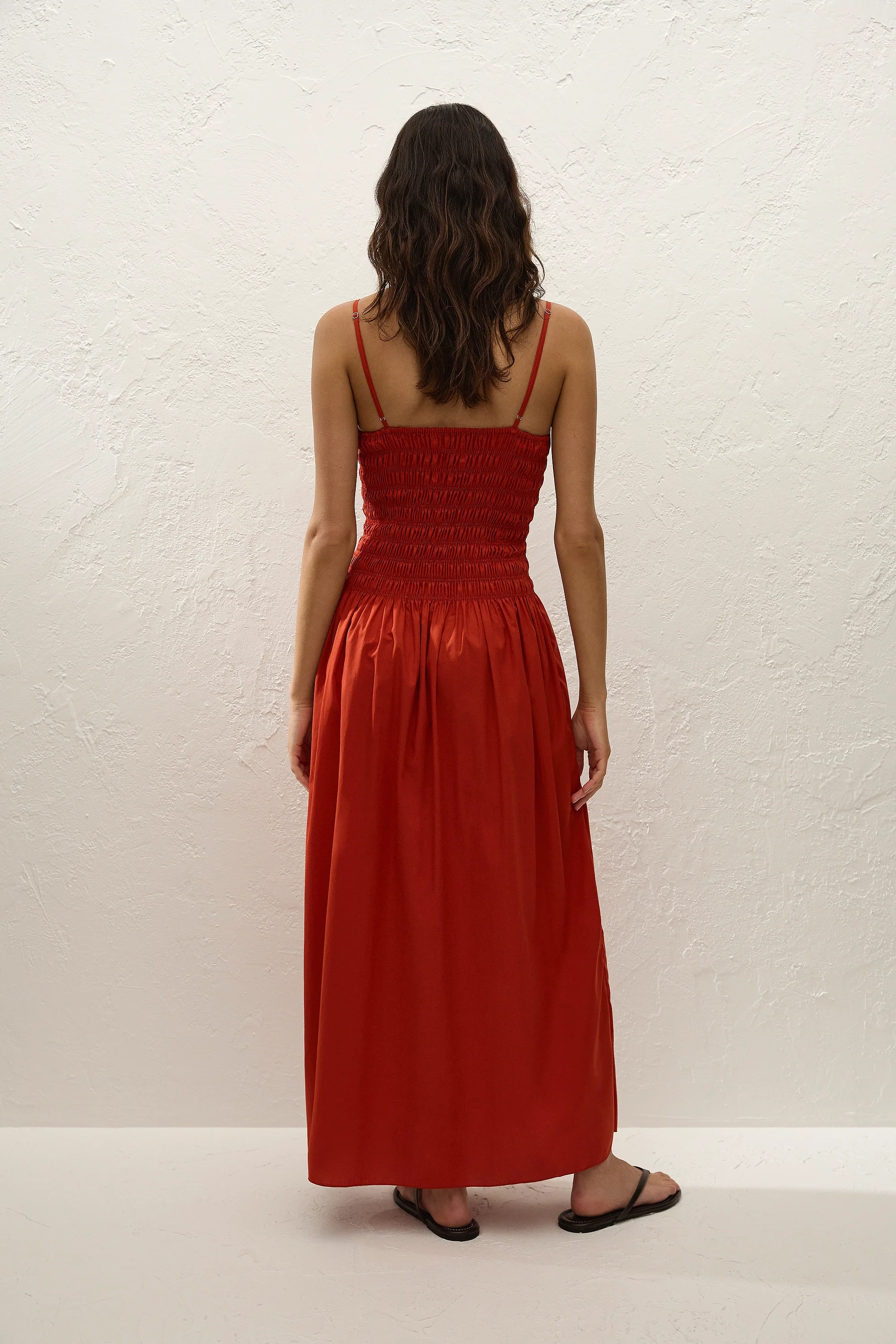 Araceli Maxi Dress Dusty Tomato - Final Sale - Image 4