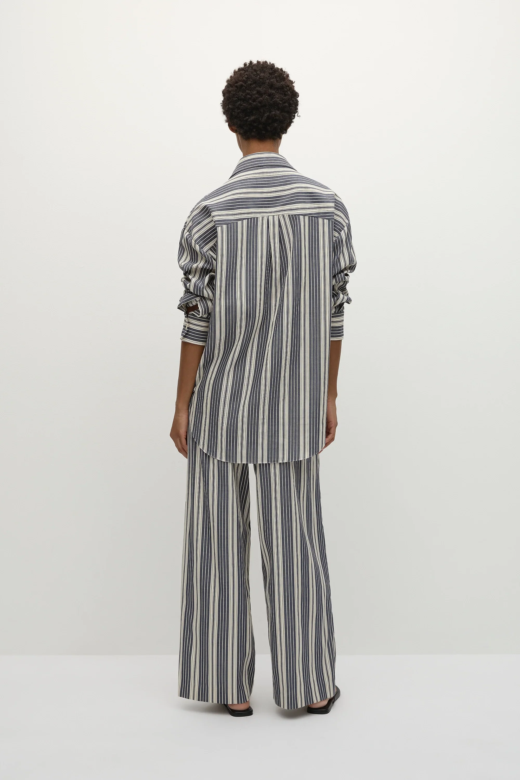 Capri Shirt Antique Navy Stripe - Final Sale - Image 5