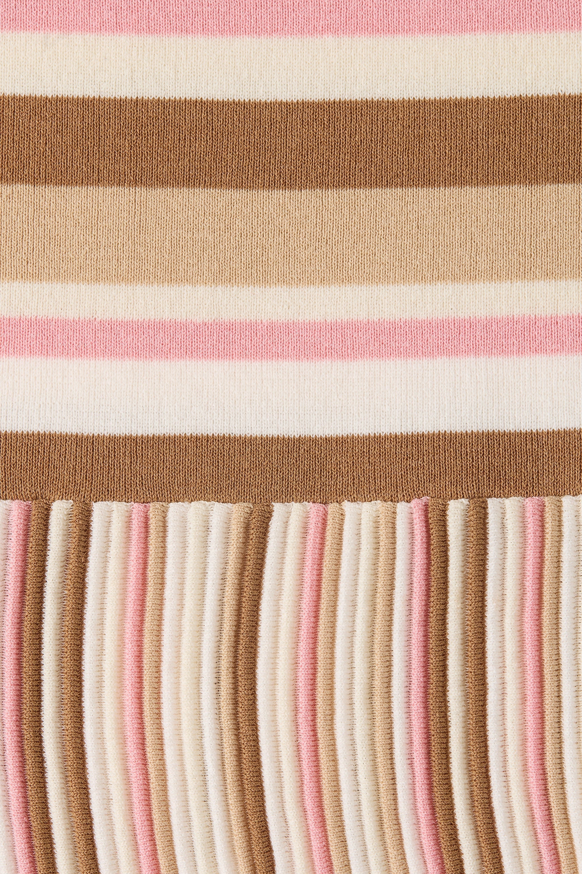 Citara Strapless Top Puce Sepia Stripe - Final Sale - Image 5