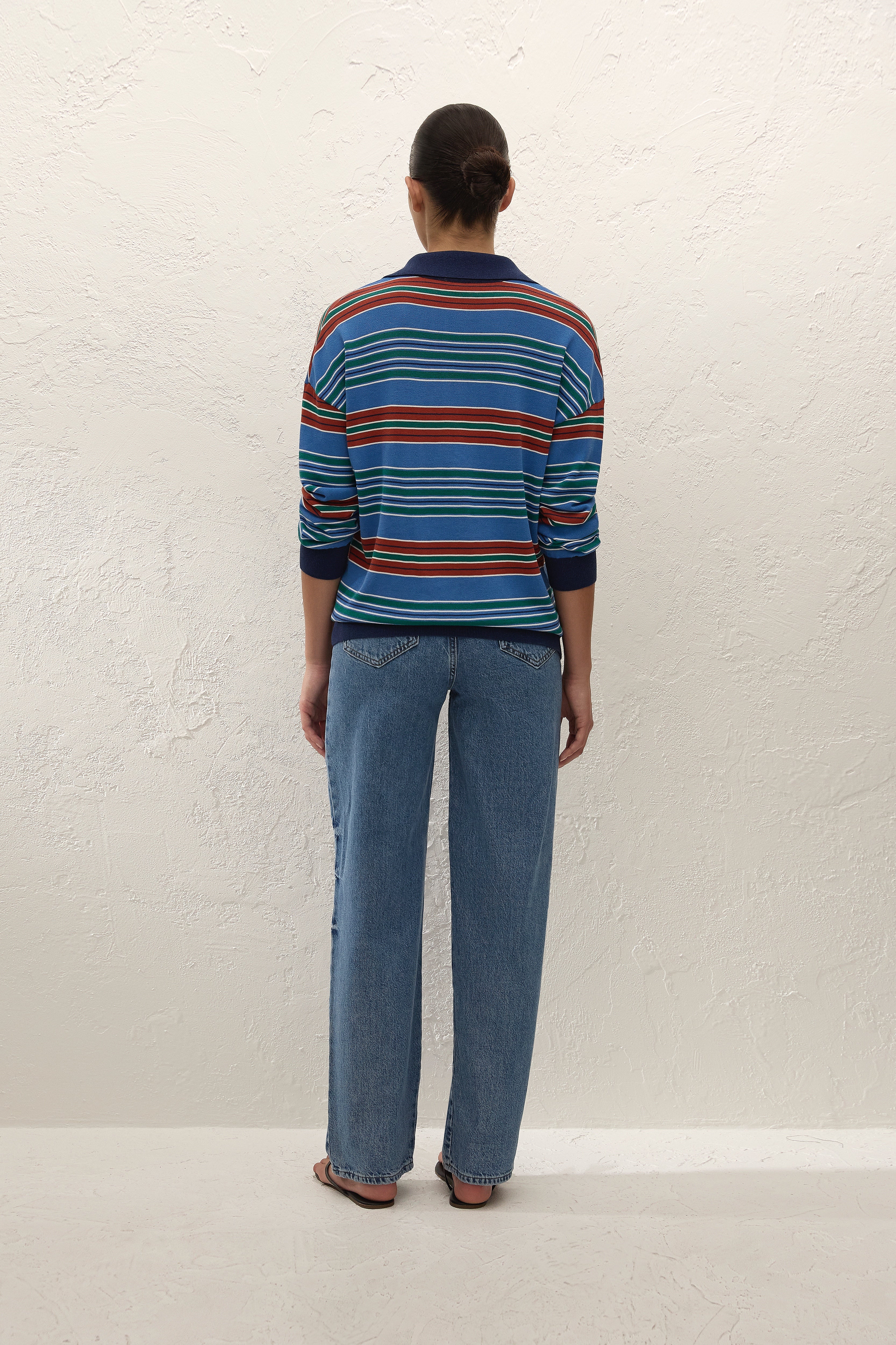 Harlow Oversized Polo Juan Stripe - Image 4