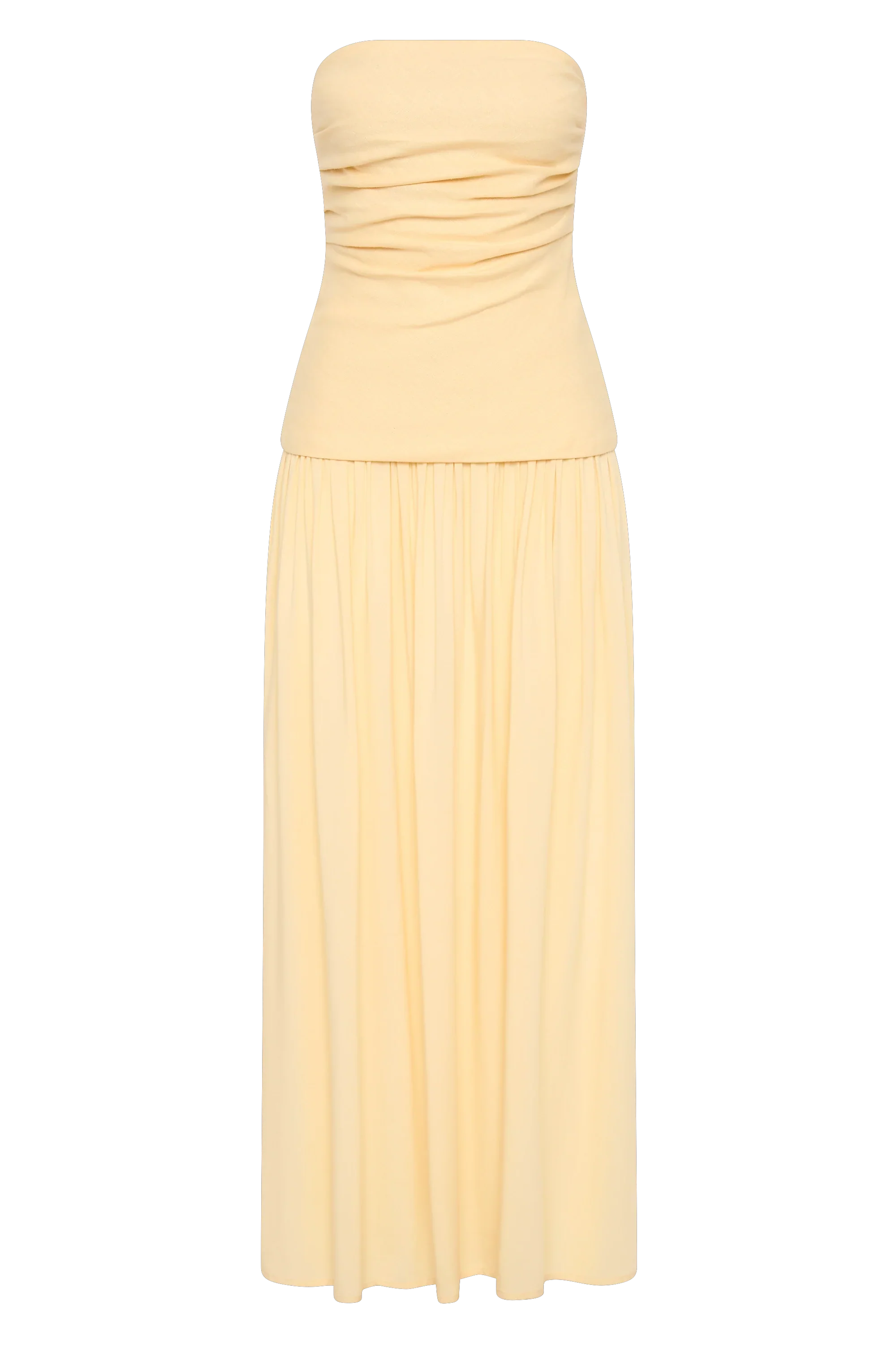 Hedy Maxi Dress Butter - Final Sale - Image 8
