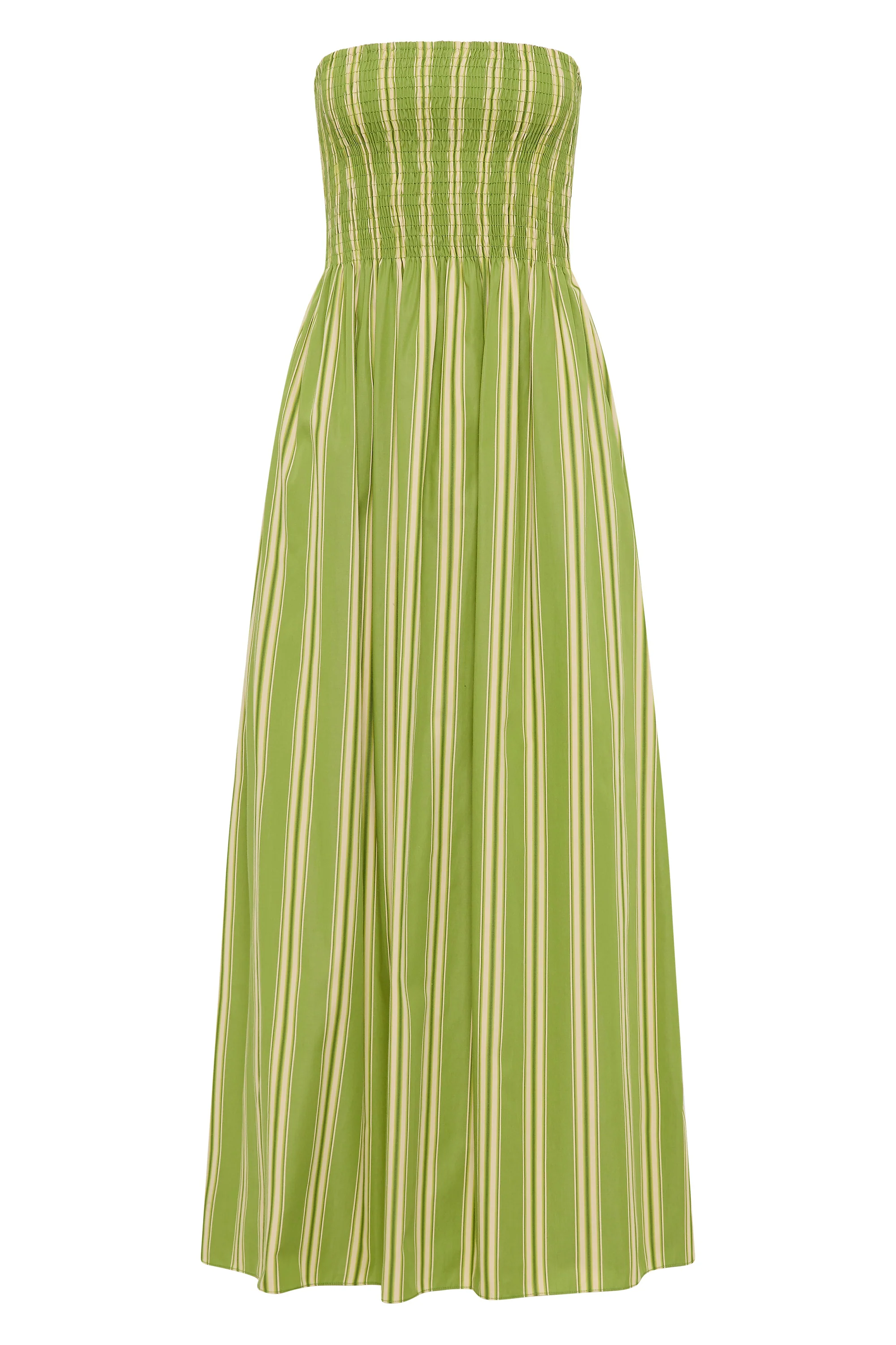 Jamie Midi Dress Ombre Stripe Juniper - Final Sale - Image 6
