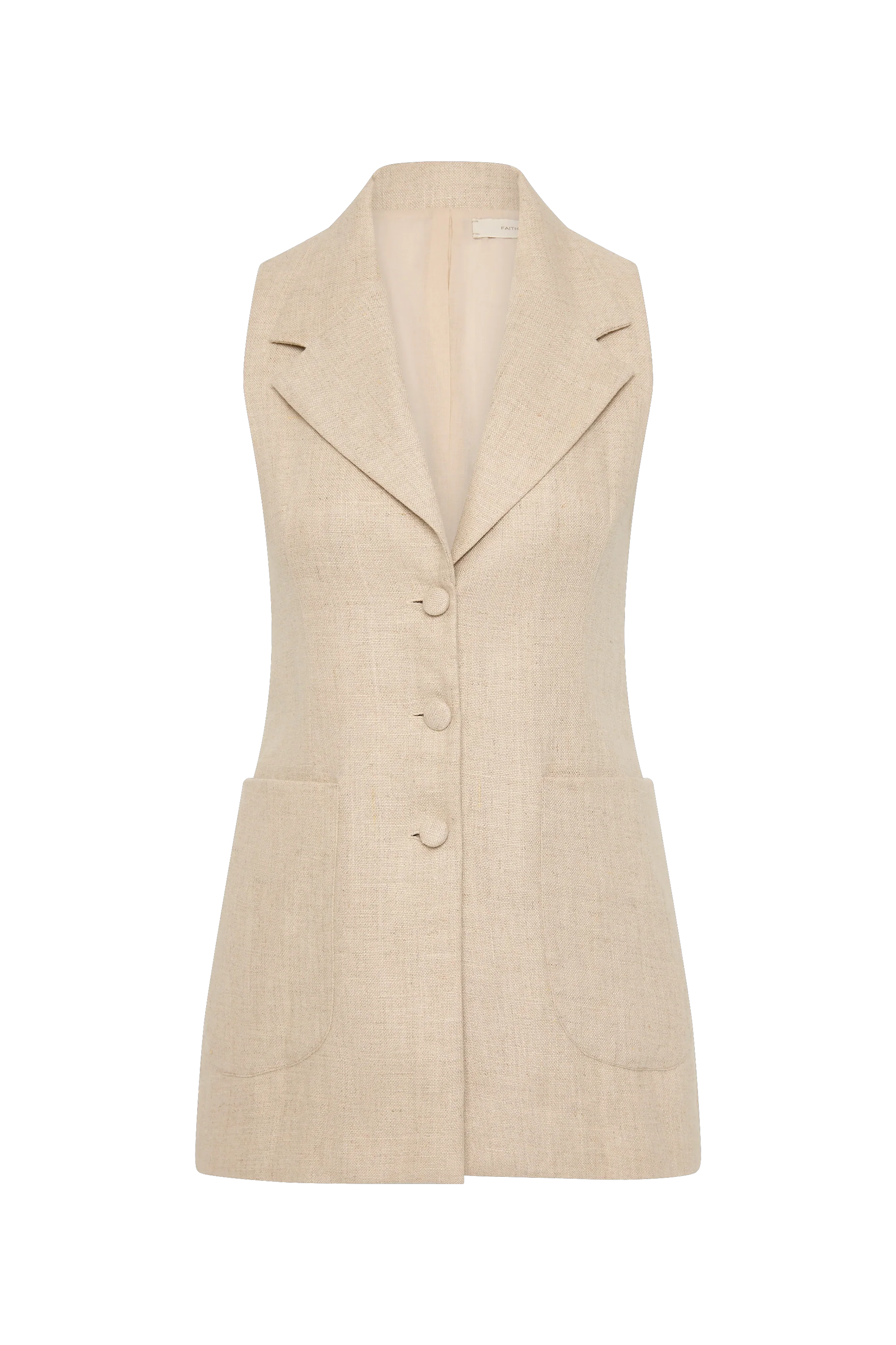 Josette Vest Natural - Final Sale - Image 9