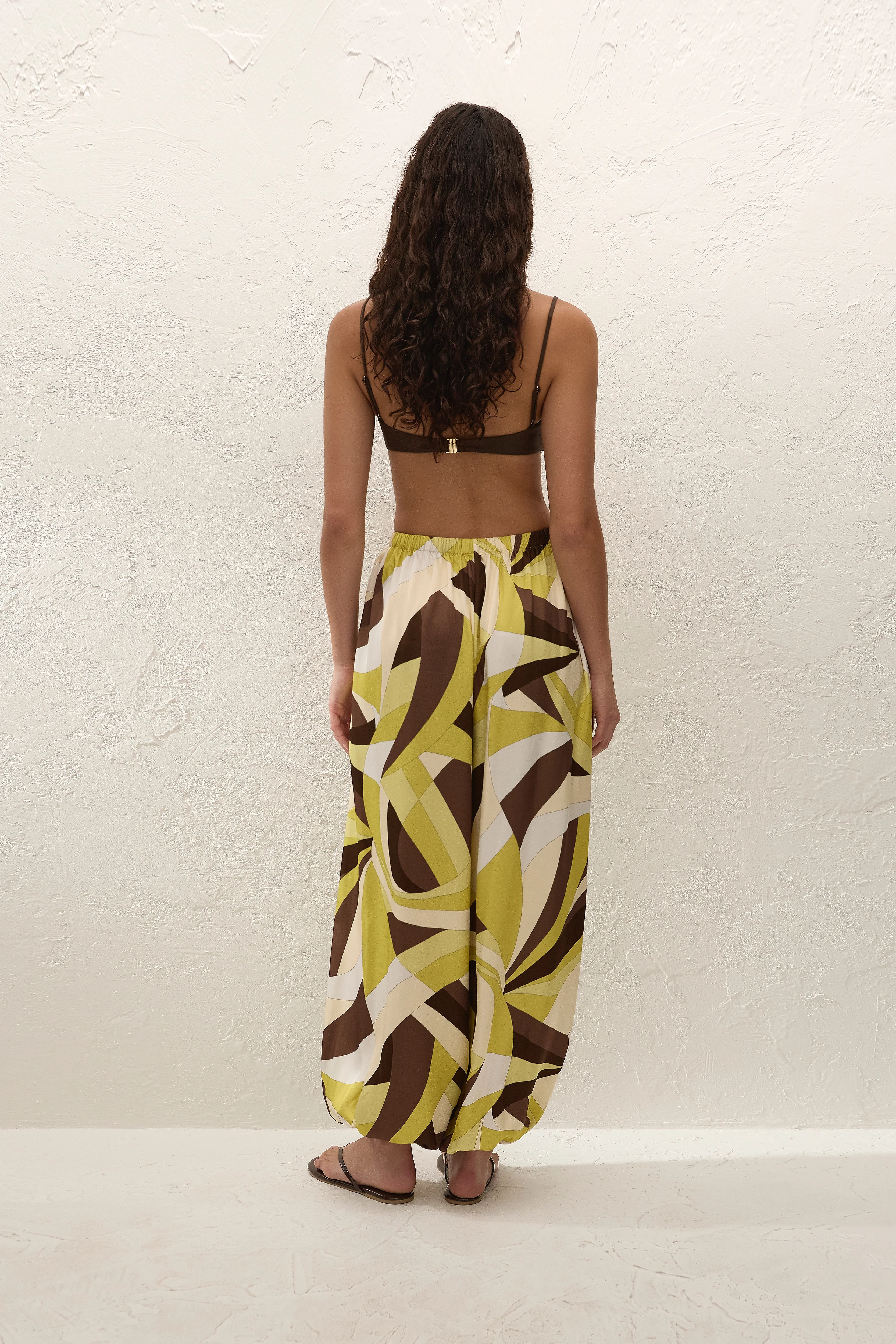 Kortez Balloon Pant Mila Geometric Print - Image 5