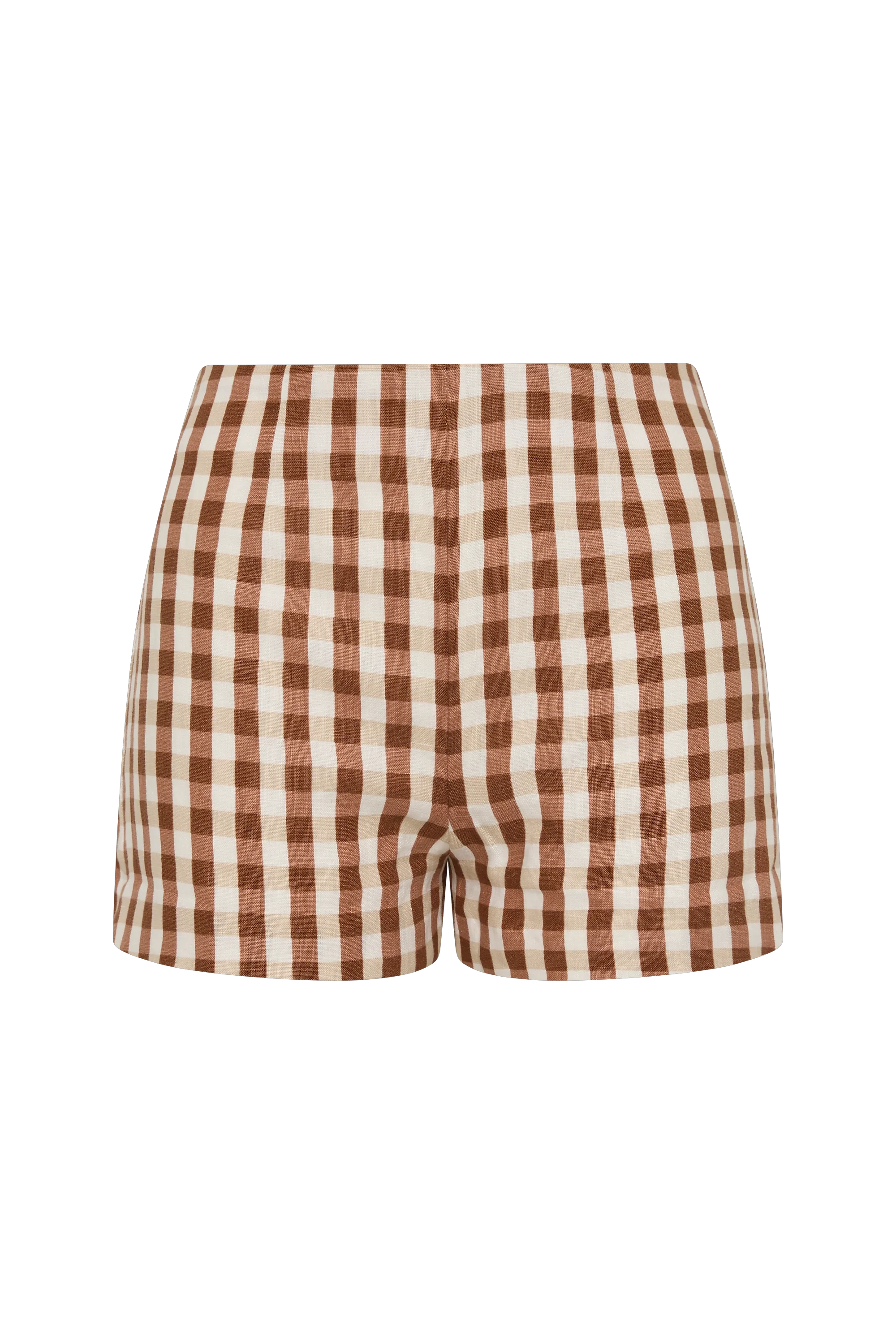 Lila Mini Short Gingham Cedar - Final Sale - Image 6