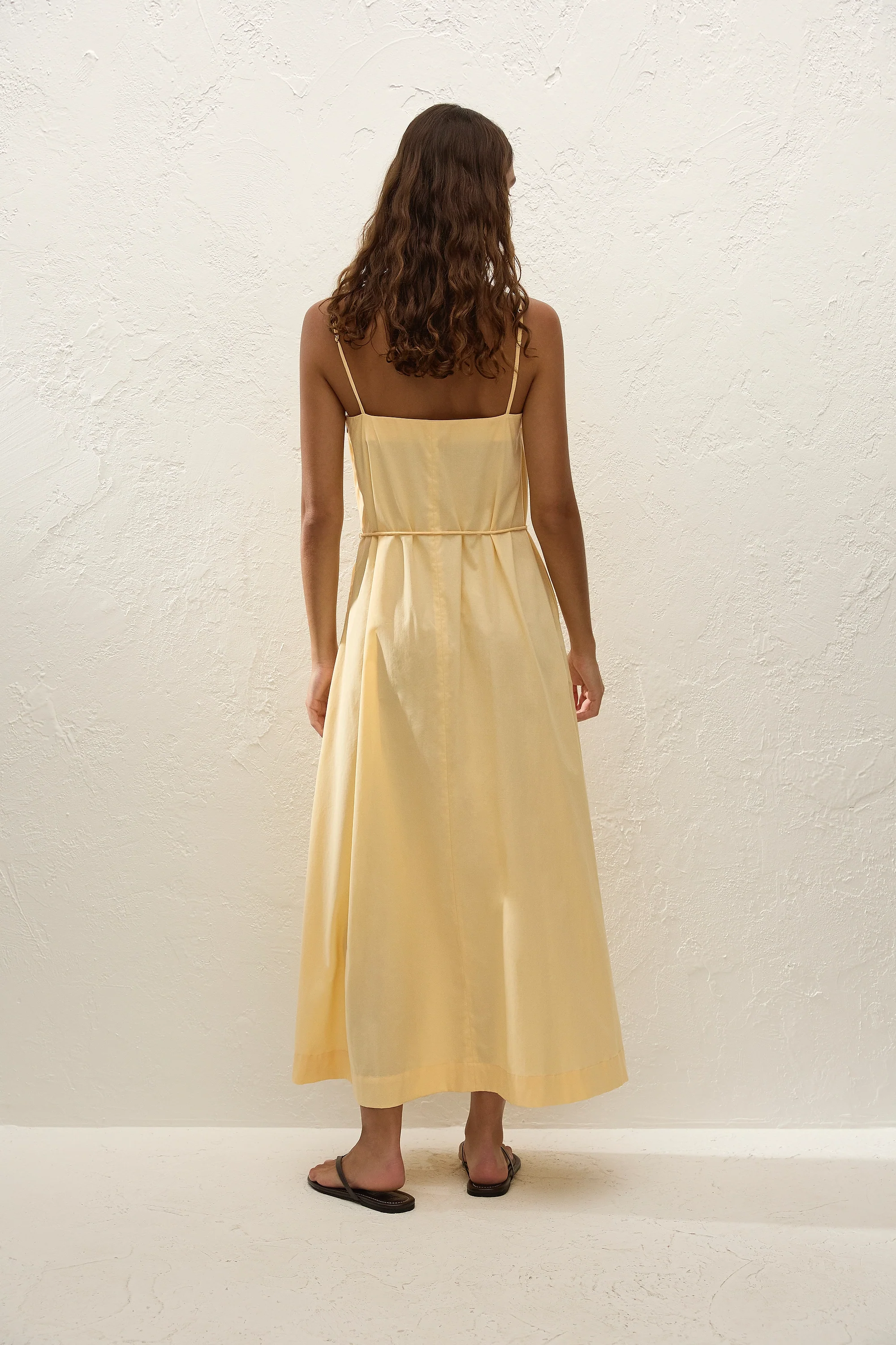Lopez Midi Dress Banana - Final Sale - Image 4
