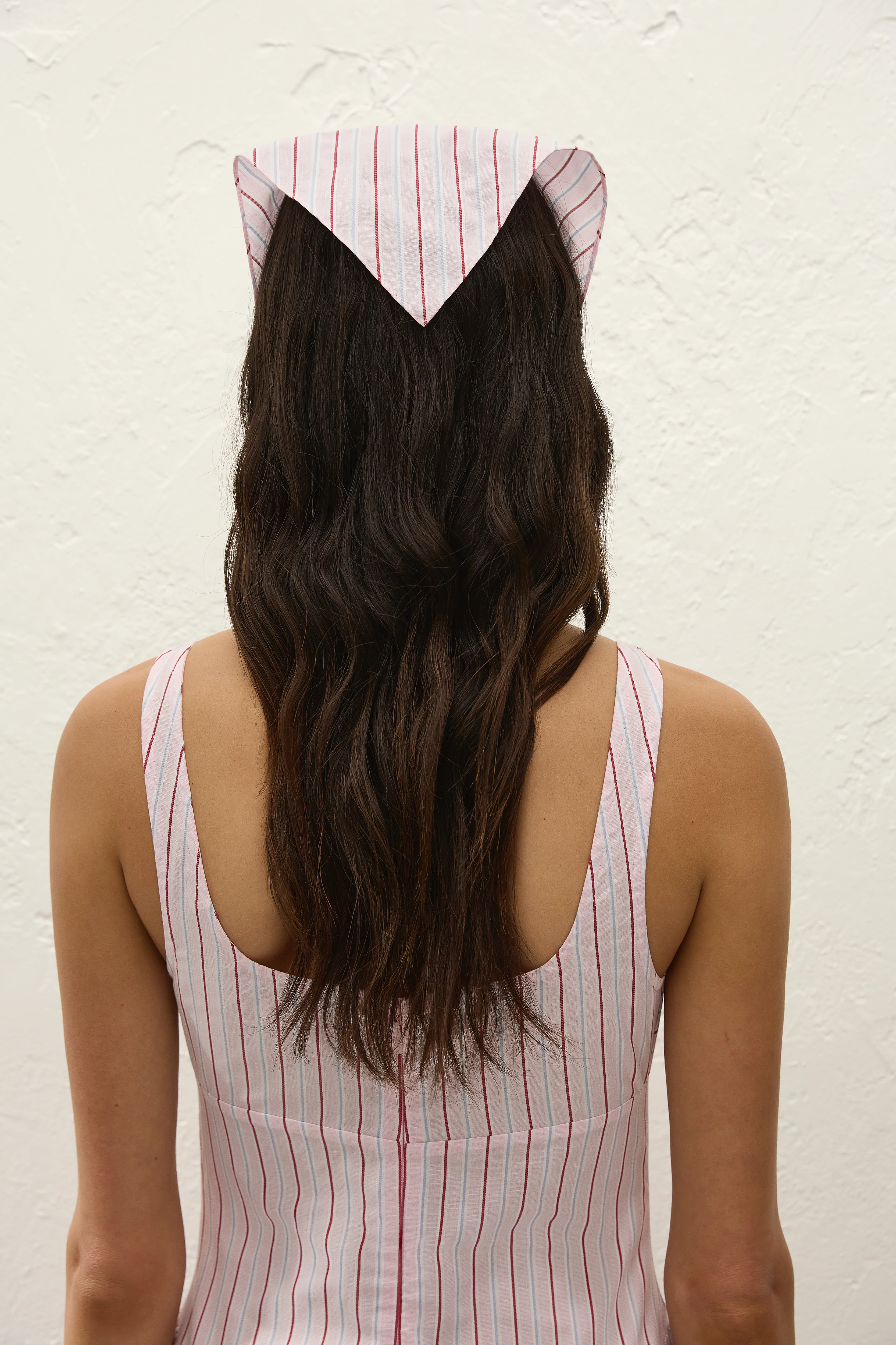 Lucia Head Scarf Fiori Stripe Palazzo - Final Sale - Image 3