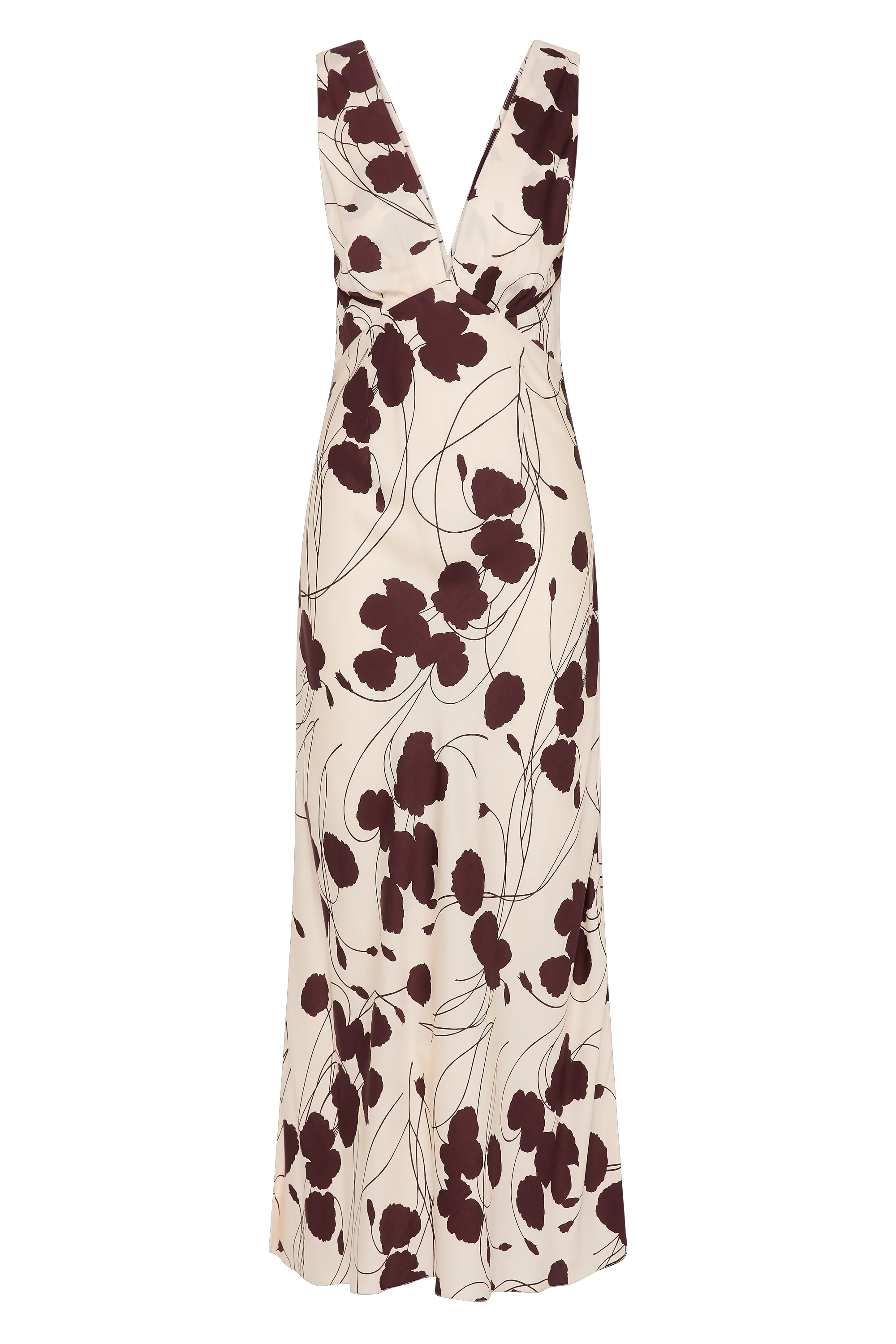 Signe Maxi Dress Dandelion Floral Bordeaux - Image 6