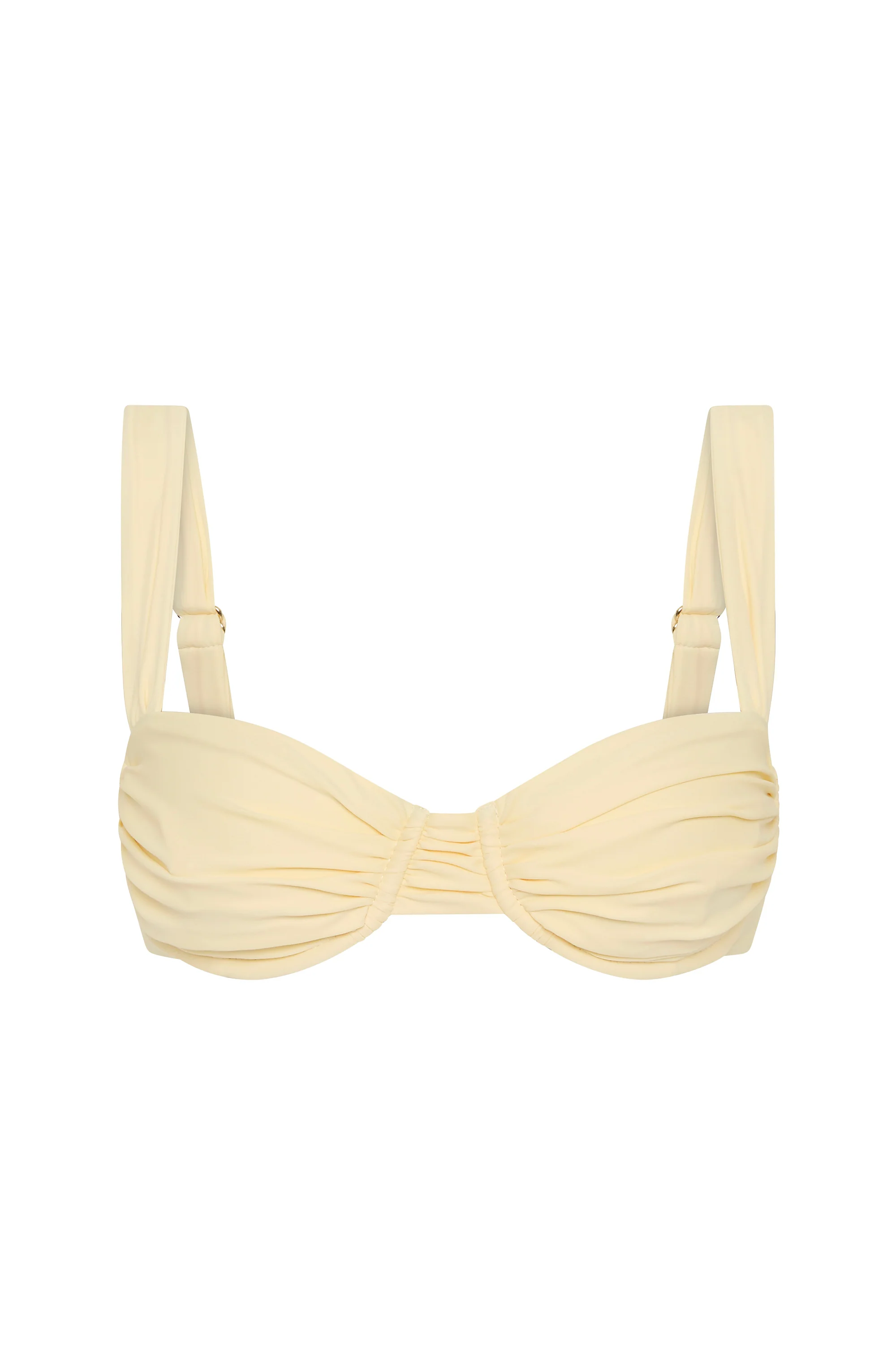 Sol Bikini Top Buttermilk - Final Sale - Image 6