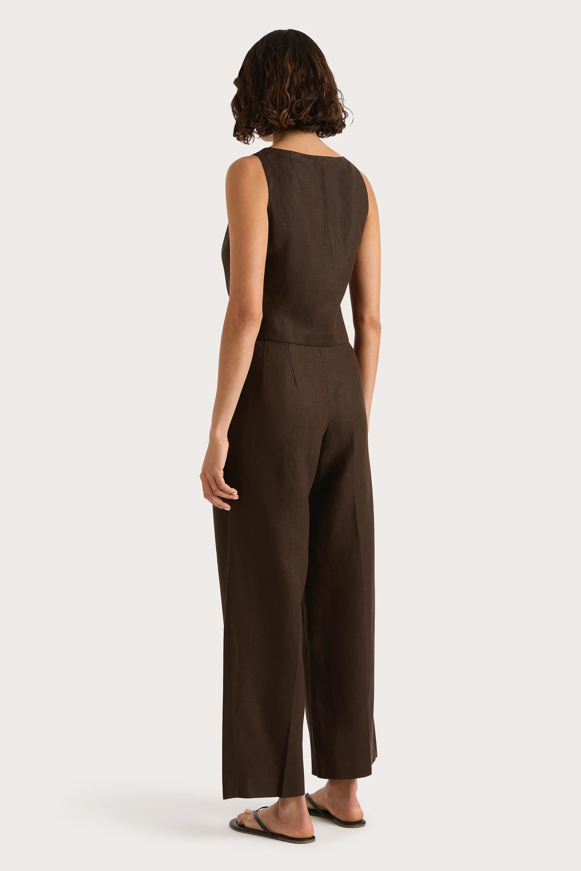 Stevie Trouser Coffee - Final Sale - Image 6