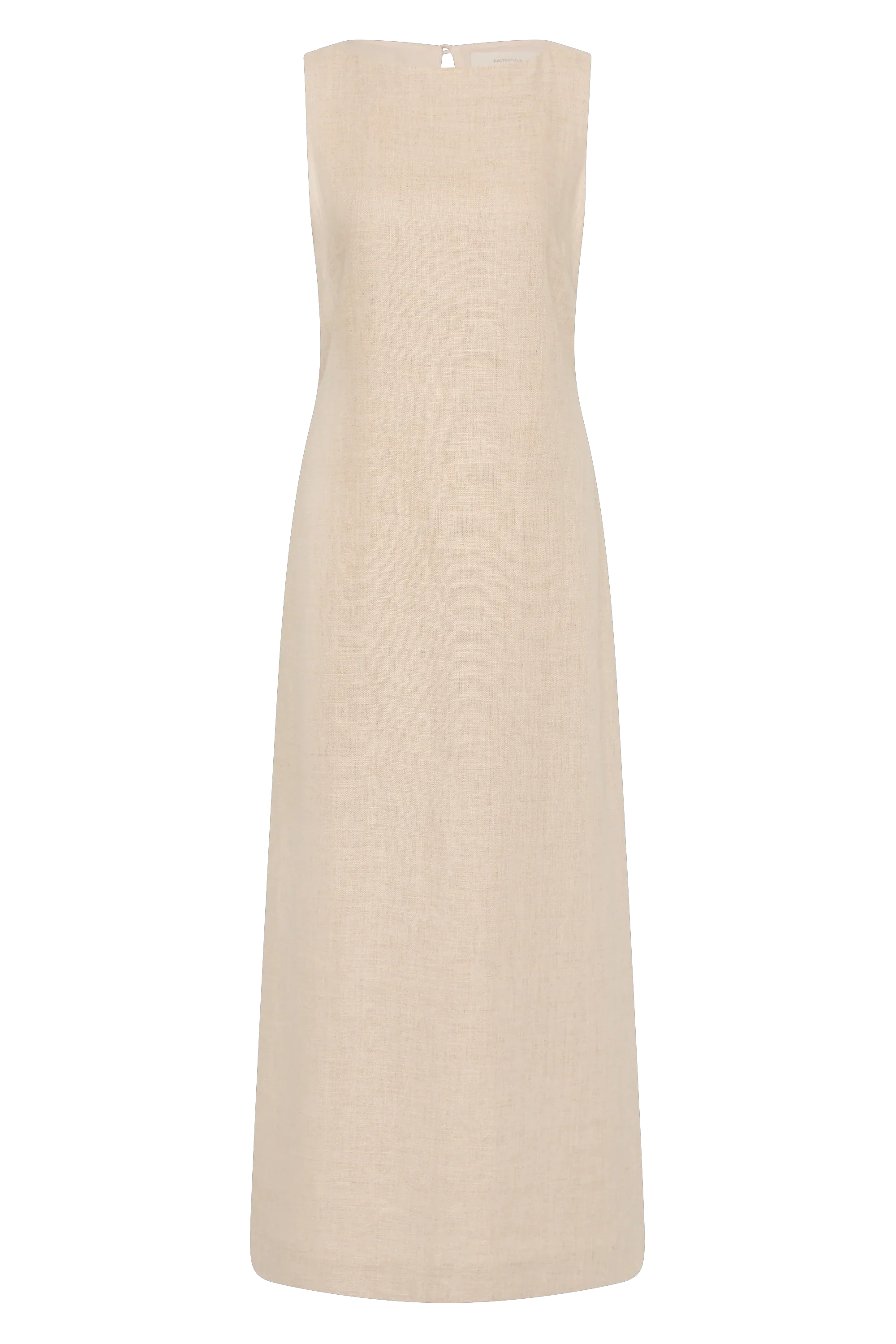 Taylor Midi Dress Natural - Image 6