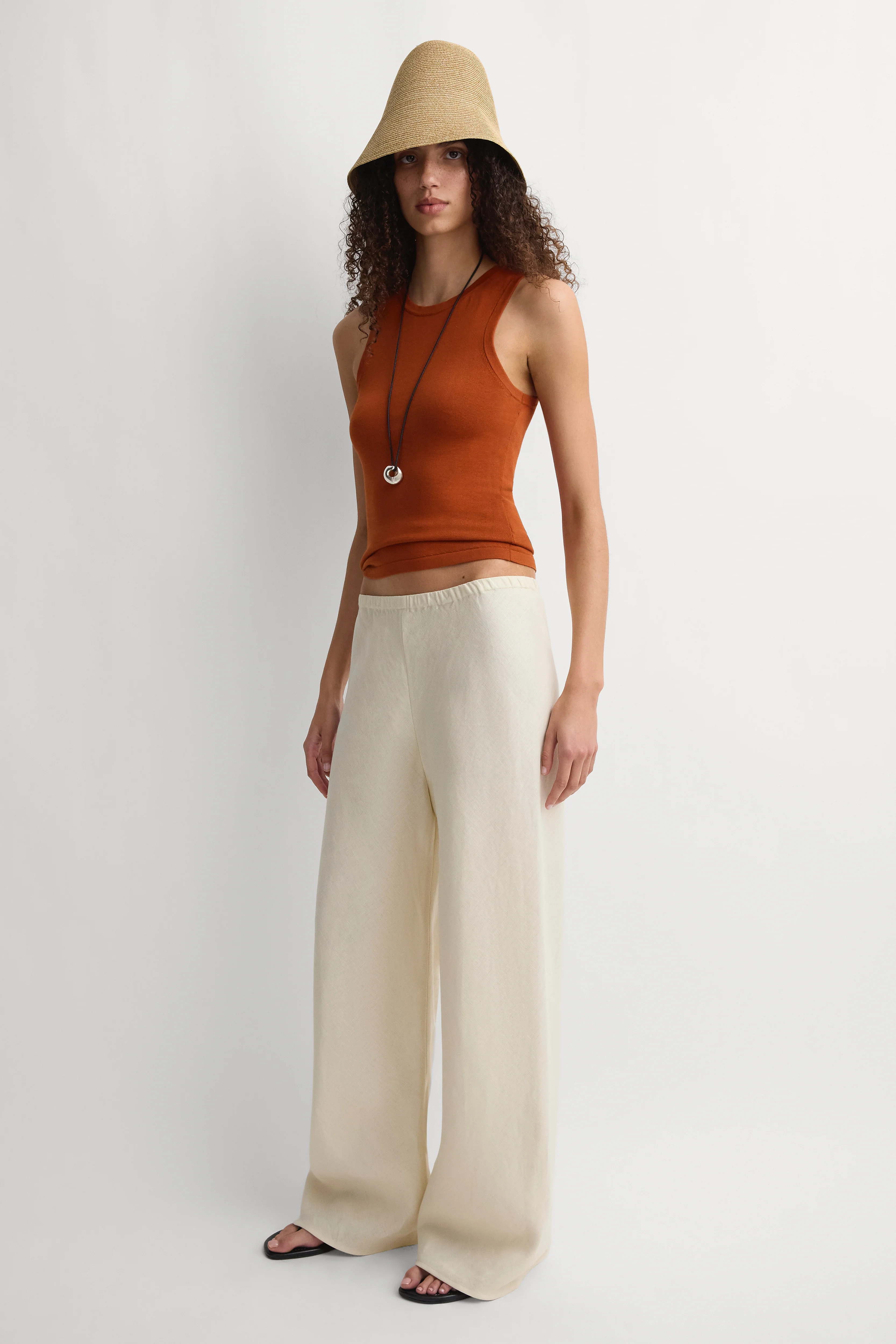 The Linen Pant Milk - Image 3