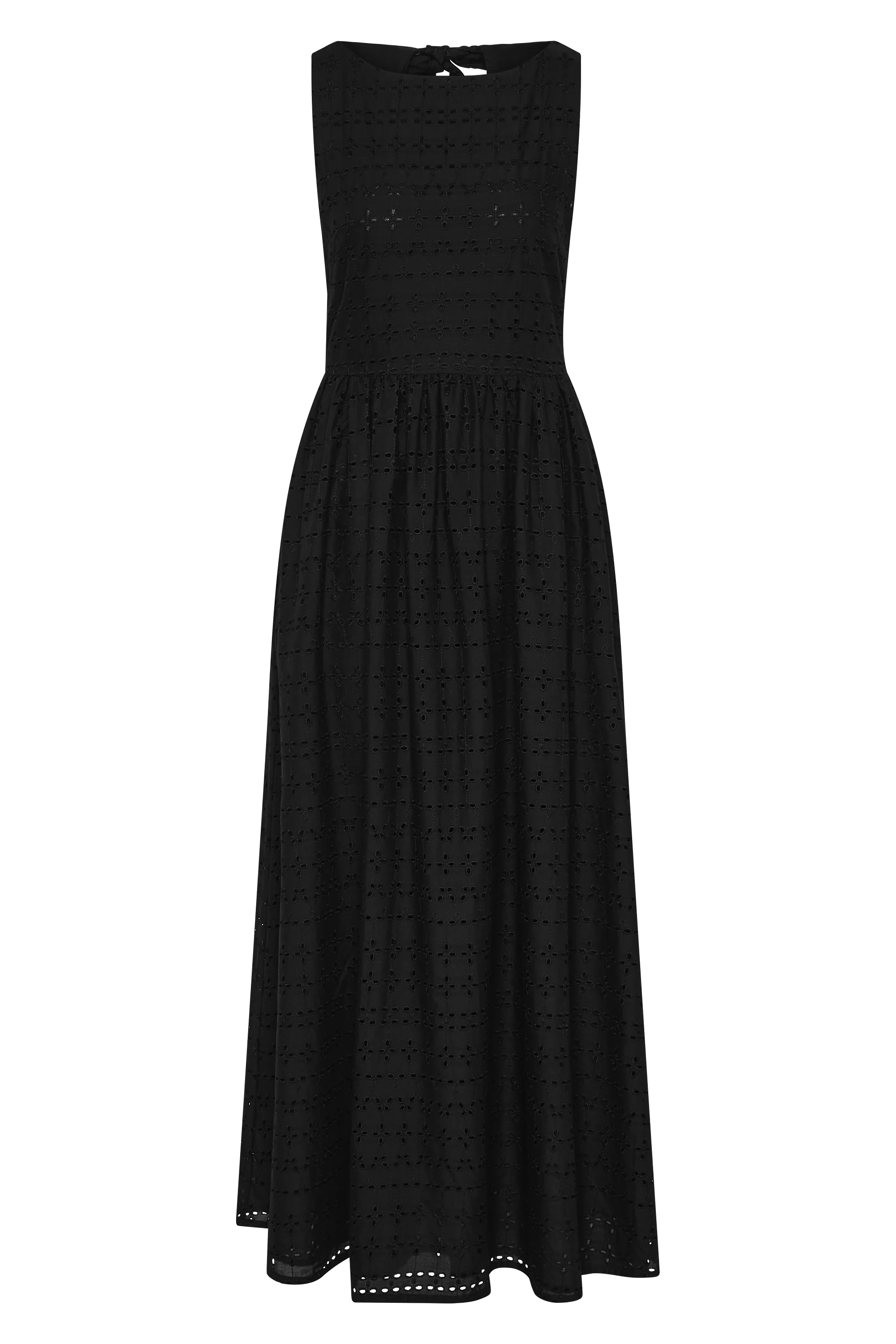 Tuva Midi Dress Agnes Broderie Anglaise Black - Final Sale - Image 6