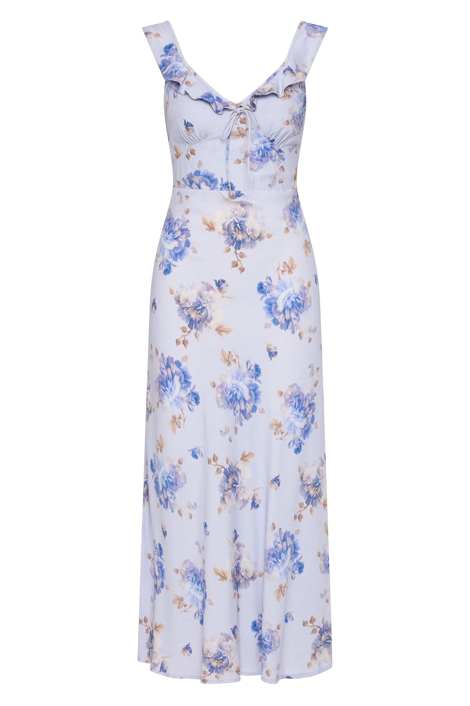 Yvonne Midi Dress Leona Floral Lilac - Final Sale - Image 8
